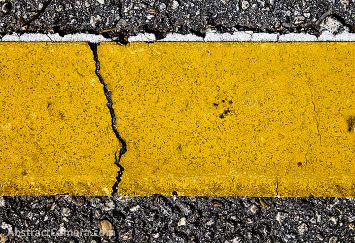 photo abstractions of street lines by photographer Nolan Haan